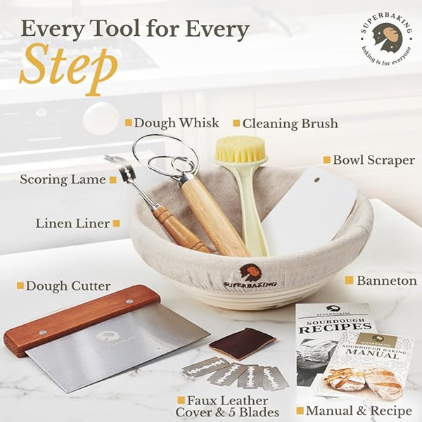 Basket Sourdough Baking Supplies