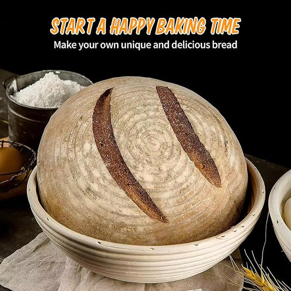 9 inch Banneton Bread Proofing Baskets